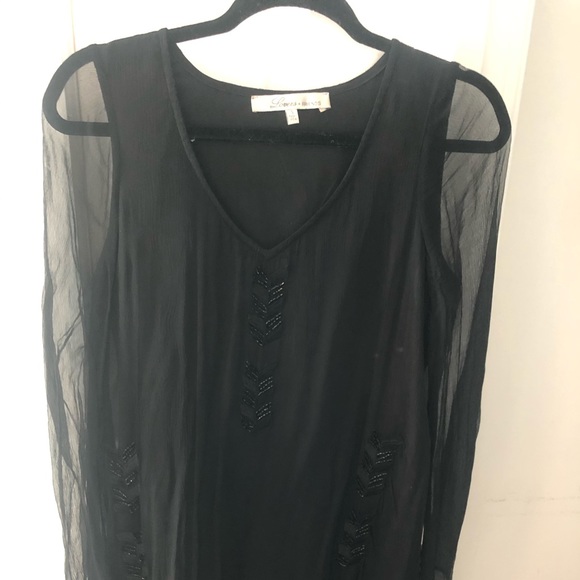 Lovers + Friends Black Mini Dress - Picture 2 of 3